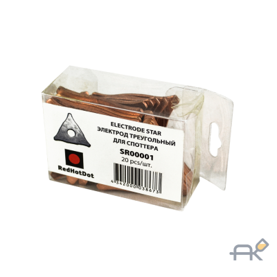 Электрод треугольный для спотера(SR00001)(20шт в упаковке)цена за 1шт